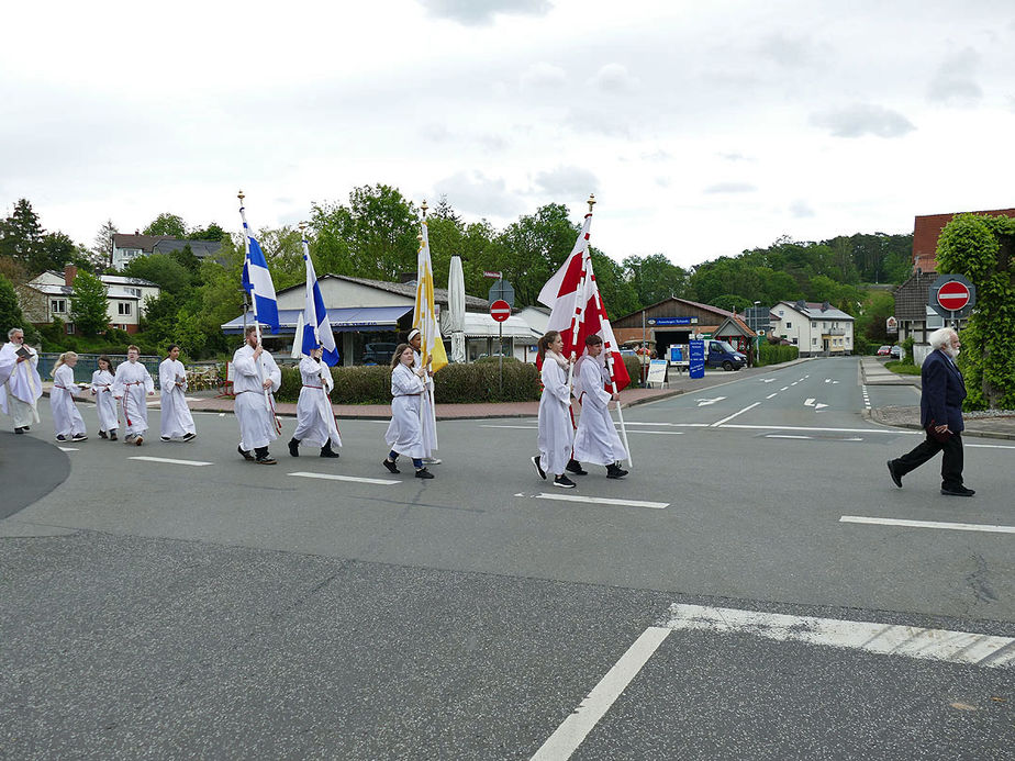 Bittprozession an Christi Himmelfahrt (Foto: Karl-Franz Thiede)